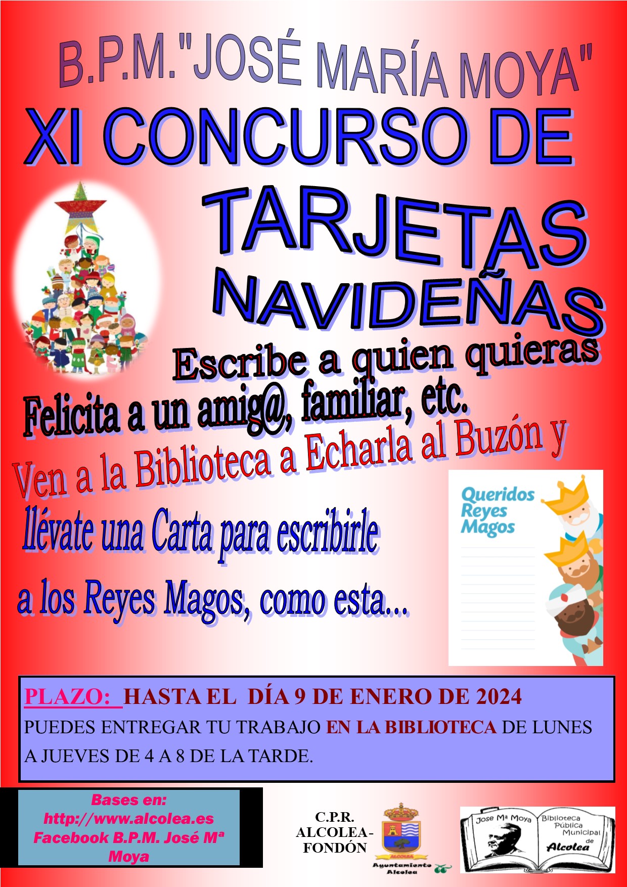 XI CONCURSO DE TARJETAS NAVIDEÑAS ALCOLEA 2024